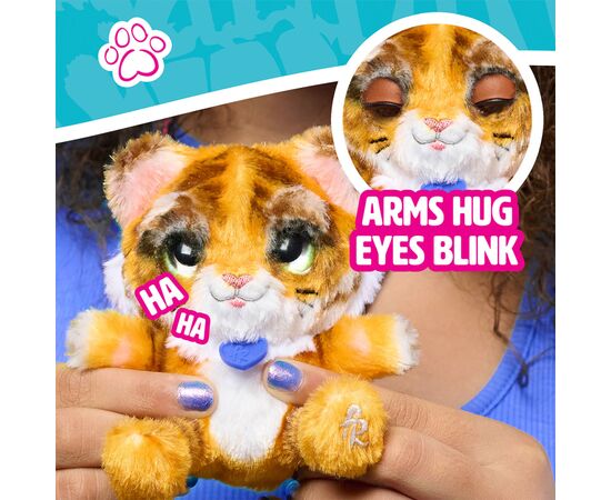 Интерактивная игрушка Furreal серии My Mini's Little Hugs – Малыш Тигр (28153), изображение 5 Интерактивная игрушка Furreal серии My Mini's Little Hugs – Малыш Тигр (28153), изображение 5
