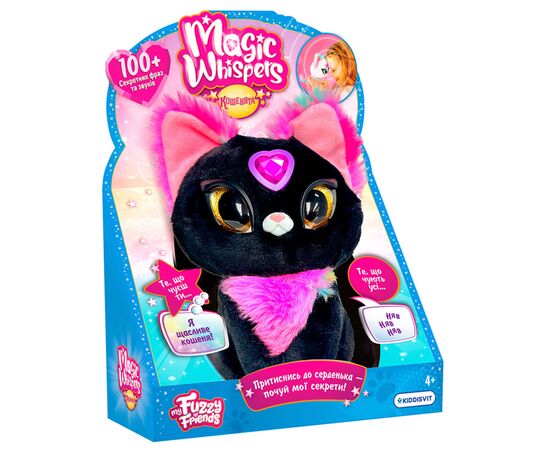 Интерактивная игрушка My Fuzzy Friends Котенок Сейбл (18807), изображение 2 Интерактивная игрушка My Fuzzy Friends Котенок Сейбл (18807), изображение 2