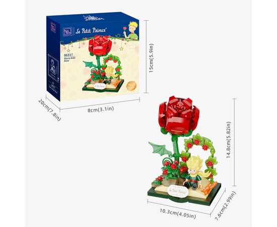 Конструктор Pantasy Le Petit Prince -Звездный путь-Pоза (86317), изображение 6 Конструктор Pantasy Le Petit Prince -Звездный путь-Pоза (86317), изображение 6