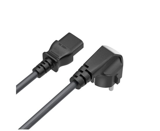 Кабель питания C13 1.8m black ColorWay (CW-CBP082-BK), изображение 2 Кабель питания C13 1.8m black ColorWay (CW-CBP082-BK), изображение 2