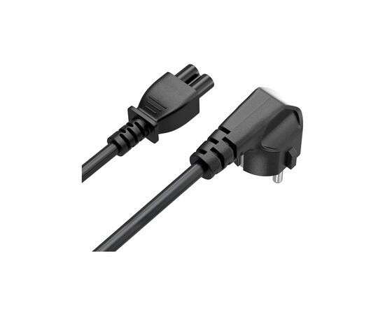 Кабель питания C5 1.8m black ColorWay (CW-CBP083-BK), изображение 2 Кабель питания C5 1.8m black ColorWay (CW-CBP083-BK), изображение 2