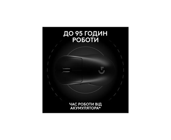 Мышка Logitech G Pro X Superlight 2 Dex Wireless Black (910-007357), изображение 7 Мышка Logitech G Pro X Superlight 2 Dex Wireless Black (910-007357), изображение 7
