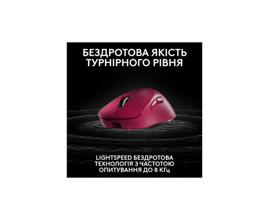 Мышка Logitech G Pro X Superlight 2 Dex Wireless Pink (910-007373), изображение 4 Мышка Logitech G Pro X Superlight 2 Dex Wireless Pink (910-007373), изображение 4