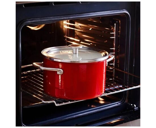 Кастрюля KitchenAid Steel Core 20 см 3,7 л червоний (CC003267-001), изображение 6 Кастрюля KitchenAid Steel Core 20 см 3,7 л червоний (CC003267-001), изображение 6