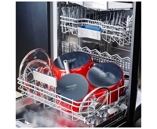 Кастрюля KitchenAid Steel Core 20 см 3,7 л червоний (CC003267-001), изображение 7 Кастрюля KitchenAid Steel Core 20 см 3,7 л червоний (CC003267-001), изображение 7
