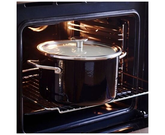 Кастрюля KitchenAid Steel Core 24 см 6 л матовий чорний (CC006001-001), изображение 5 Кастрюля KitchenAid Steel Core 24 см 6 л матовий чорний (CC006001-001), изображение 5