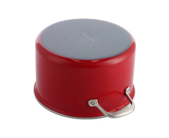 Кастрюля KitchenAid Steel Core 24 см 6 л червоний (CC003270-001), изображение 3 Кастрюля KitchenAid Steel Core 24 см 6 л червоний (CC003270-001), изображение 3
