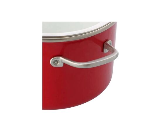 Кастрюля KitchenAid Steel Core 24 см 6 л червоний (CC003270-001), изображение 4 Кастрюля KitchenAid Steel Core 24 см 6 л червоний (CC003270-001), изображение 4