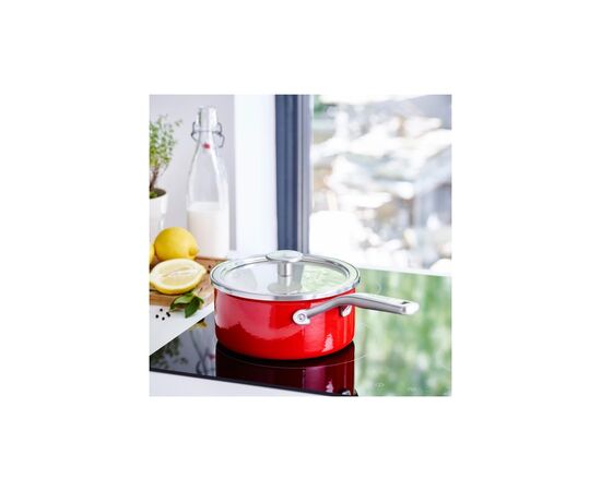 Ковш KitchenAid Steel Core, 16 см, 1,3 л, червоний (CC003287-001), изображение 4 Ковш KitchenAid Steel Core, 16 см, 1,3 л, червоний (CC003287-001), изображение 4