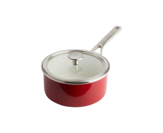 Ковш KitchenAid Steel Core, 18 см, 2 л, червоний (CC003264-001) Ковш KitchenAid Steel Core, 18 см, 2 л, червоний (CC003264-001)