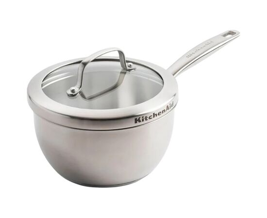 Ковш KitchenAid Proline з кришкою 18 см, 2 л (CC005129-001) Ковш KitchenAid Proline з кришкою 18 см, 2 л (CC005129-001)