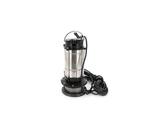 Погружной насос Voltronic 750W, 220V, до 3 м³/ч, подъем до 20 м, 25мм, INOX, 400х230х230 мм, 6,8 кг. + переходник (YT-P-750-20), изображение 3