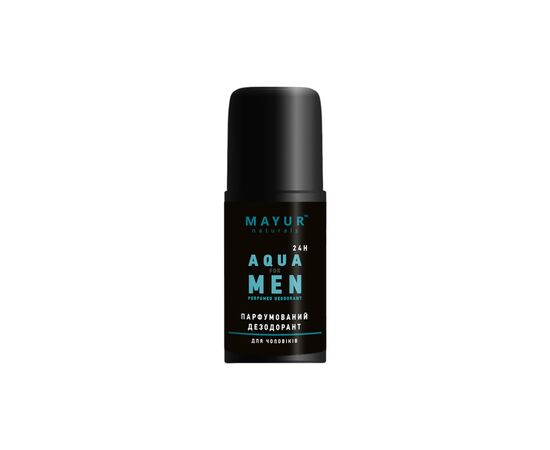 Дезодорант Mayur Aqua For Men Парфумований для чоловіків 50 мл (4820230954883) Дезодорант Mayur Aqua For Men Парфумований для чоловіків 50 мл (4820230954883)