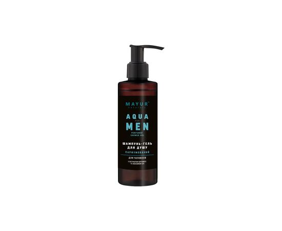 Гель для душу Mayur Aqua For Men 3 в 1 Парфумований для чоловіків 200 мл (4820230954920) Гель для душу Mayur Aqua For Men 3 в 1 Парфумований для чоловіків 200 мл (4820230954920)