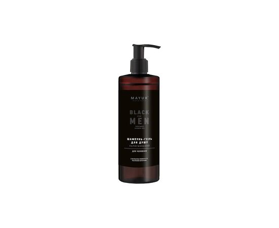 Гель для душу Mayur Black For Men 3 в 1 Парфумований для чоловіків 200 мл (4820230954999) Гель для душу Mayur Black For Men 3 в 1 Парфумований для чоловіків 200 мл (4820230954999)