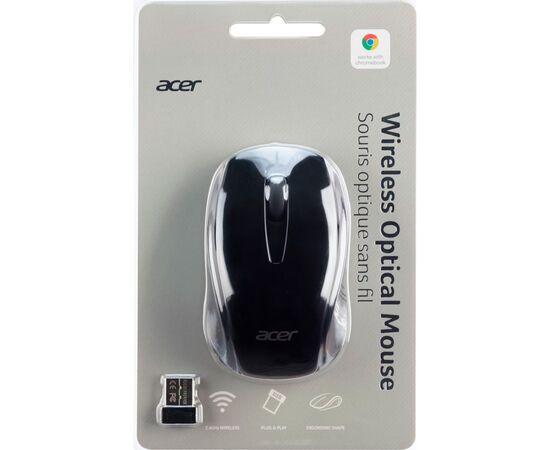 Мышка Acer Optical Wireless Black (GP.MCE11.00S), изображение 6 Мышка Acer Optical Wireless Black (GP.MCE11.00S), изображение 6
