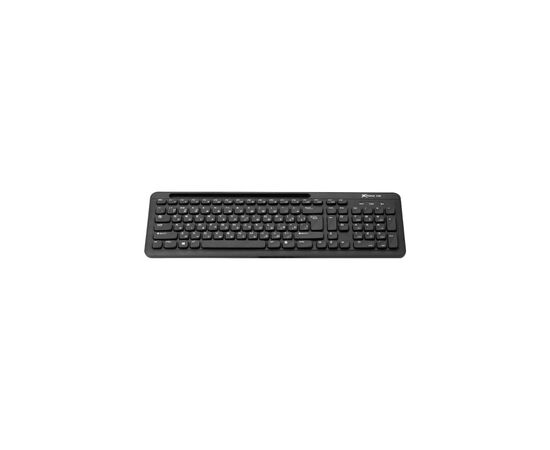 Клавіатура Xtrike ME KB-303 Wireless/Bluetooth UA Black (KB-303UA), зображення 4 Клавіатура Xtrike ME KB-303 Wireless/Bluetooth UA Black (KB-303UA), зображення 4