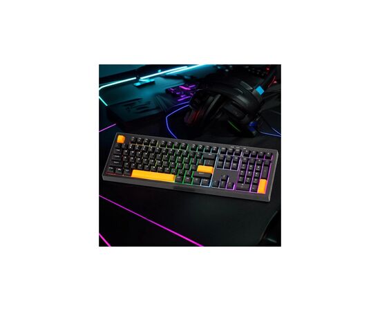 Клавіатура Xtrike ME ME KB-512 LED USB UA Black (KB-512BKUA), зображення 3 Клавіатура Xtrike ME ME KB-512 LED USB UA Black (KB-512BKUA), зображення 3