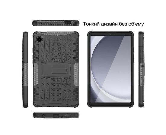 Чохол до планшета BeCover Stand Samsung Galaxy Tab A11 SM-X133/X135 8.7" Black (714071), зображення 2 Чохол до планшета BeCover Stand Samsung Galaxy Tab A11 SM-X133/X135 8.7" Black (714071), зображення 2