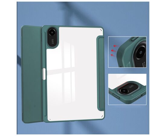 Чохол до планшета BeCover Soft Edge TPU Xiaomi Redmi Pad 2 11.0" Dark Green (713658), зображення 4 Чохол до планшета BeCover Soft Edge TPU Xiaomi Redmi Pad 2 11.0" Dark Green (713658), зображення 4