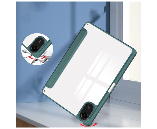 Чохол до планшета BeCover Soft Edge TPU Xiaomi Redmi Pad 2 11.0" Dark Green (713658), зображення 5 Чохол до планшета BeCover Soft Edge TPU Xiaomi Redmi Pad 2 11.0" Dark Green (713658), зображення 5