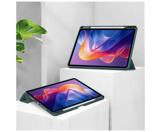 Чохол до планшета BeCover Soft Edge TPU Xiaomi Redmi Pad 2 11.0" Dark Green (713658), зображення 8 Чохол до планшета BeCover Soft Edge TPU Xiaomi Redmi Pad 2 11.0" Dark Green (713658), зображення 8