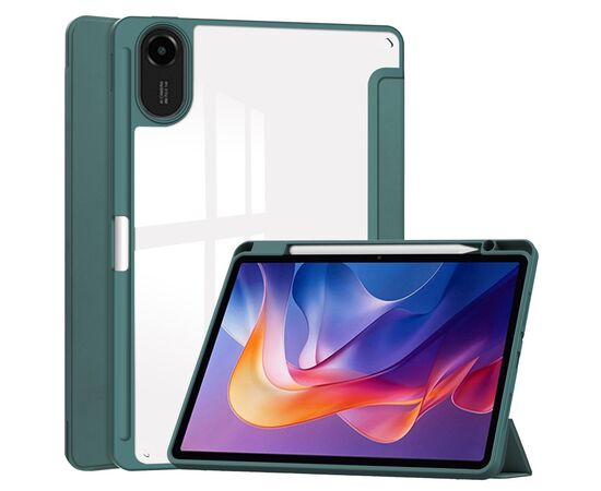 Чохол до планшета BeCover Soft Edge TPU Xiaomi Redmi Pad 2 11.0" Dark Green (713658), зображення 9 Чохол до планшета BeCover Soft Edge TPU Xiaomi Redmi Pad 2 11.0" Dark Green (713658), зображення 9