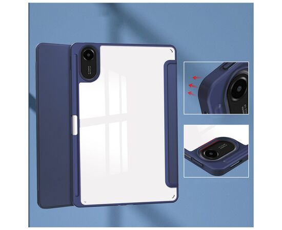 Чохол до планшета BeCover Soft Edge TPU Xiaomi Redmi Pad 2 11.0" Deep Blue (713657), зображення 4 Чохол до планшета BeCover Soft Edge TPU Xiaomi Redmi Pad 2 11.0" Deep Blue (713657), зображення 4
