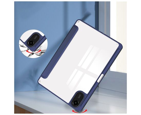Чохол до планшета BeCover Soft Edge TPU Xiaomi Redmi Pad 2 11.0" Deep Blue (713657), зображення 5 Чохол до планшета BeCover Soft Edge TPU Xiaomi Redmi Pad 2 11.0" Deep Blue (713657), зображення 5