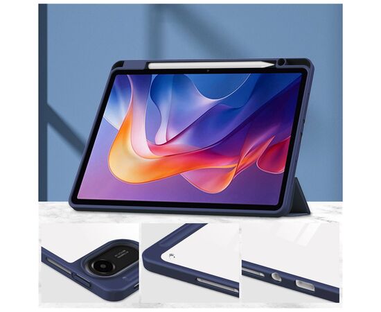 Чохол до планшета BeCover Soft Edge TPU Xiaomi Redmi Pad 2 11.0" Deep Blue (713657), зображення 7 Чохол до планшета BeCover Soft Edge TPU Xiaomi Redmi Pad 2 11.0" Deep Blue (713657), зображення 7