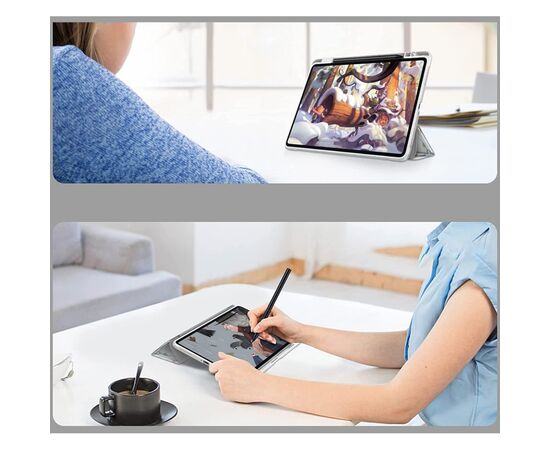Чохол до планшета BeCover Soft Edge TPU Xiaomi Redmi Pad 2 11.0" Gray (713660), зображення 8 Чохол до планшета BeCover Soft Edge TPU Xiaomi Redmi Pad 2 11.0" Gray (713660), зображення 8