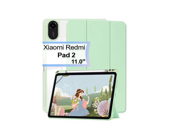 Чохол до планшета BeCover Soft Edge TPU Xiaomi Redmi Pad 2 11.0" Green (713659) Чохол до планшета BeCover Soft Edge TPU Xiaomi Redmi Pad 2 11.0" Green (713659)
