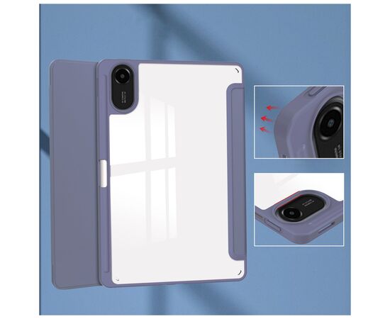 Чохол до планшета BeCover Soft Edge TPU Xiaomi Redmi Pad 2 11.0" Purple (713663), зображення 4 Чохол до планшета BeCover Soft Edge TPU Xiaomi Redmi Pad 2 11.0" Purple (713663), зображення 4