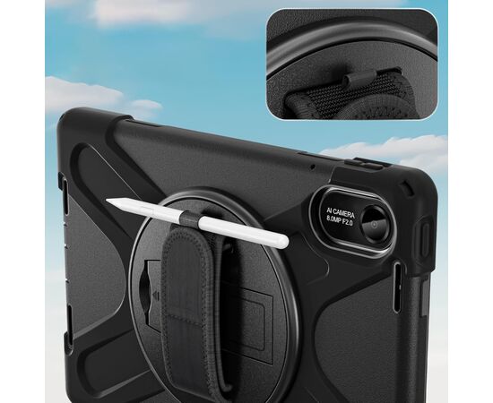 Чохол до планшета BeCover Heavy Duty Xiaomi Redmi Pad 2 11.0" Black (713929), зображення 4 Чохол до планшета BeCover Heavy Duty Xiaomi Redmi Pad 2 11.0" Black (713929), зображення 4
