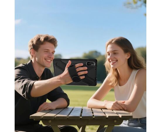 Чохол до планшета BeCover Heavy Duty Xiaomi Redmi Pad 2 11.0" Black (713929), зображення 7 Чохол до планшета BeCover Heavy Duty Xiaomi Redmi Pad 2 11.0" Black (713929), зображення 7