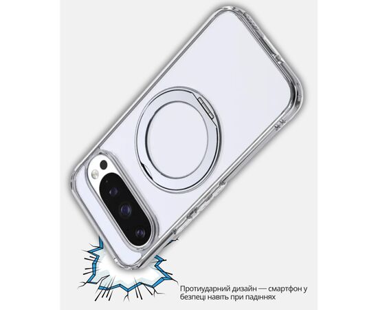 Чехол для мобильного телефона BeCover Aura Fold Google Pixel 9 / 9 Pro / 10 / 10 Pro Transparent (714137), изображение 4