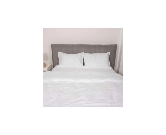 Постельное белье Tiare White Сатин Страйп Цветной полуторный (White_Stripe_pl), изображение 3 Постельное белье Tiare White Сатин Страйп Цветной полуторный (White_Stripe_pl), изображение 3