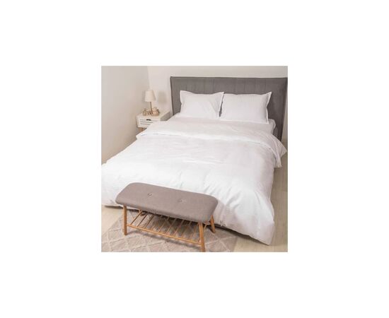 Постельное белье Tiare White Сатин Страйп Цветной полуторный (White_Stripe_pl), изображение 8 Постельное белье Tiare White Сатин Страйп Цветной полуторный (White_Stripe_pl), изображение 8