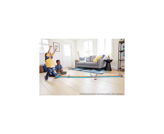 Автотрек Hot Wheels Портативный "Двойная петля" (GFH85), изображение 5 Автотрек Hot Wheels Портативный "Двойная петля" (GFH85), изображение 5