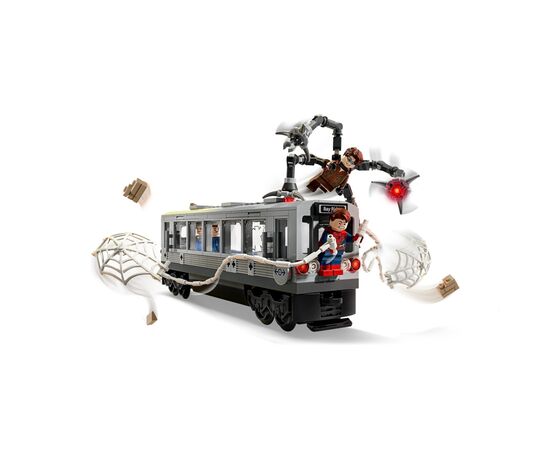 Конструктор LEGO Super Heroes Человек-паук против Дока Ока: Сцена в метро (76321), изображение 3 Конструктор LEGO Super Heroes Человек-паук против Дока Ока: Сцена в метро (76321), изображение 3