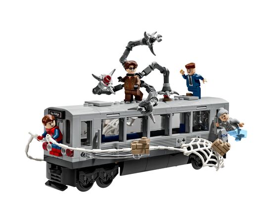 Конструктор LEGO Super Heroes Человек-паук против Дока Ока: Сцена в метро (76321), изображение 4 Конструктор LEGO Super Heroes Человек-паук против Дока Ока: Сцена в метро (76321), изображение 4