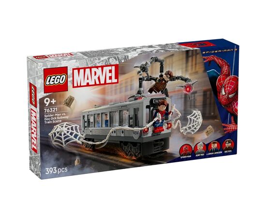 Конструктор LEGO Super Heroes Человек-паук против Дока Ока: Сцена в метро (76321) Конструктор LEGO Super Heroes Человек-паук против Дока Ока: Сцена в метро (76321)
