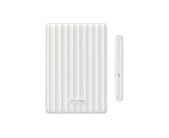 Батарея универсальная EcoFlow RAPID Mag Power Bank 5000mAh white (EF-RAPIDQI1-5K-W-EU), изображение 2 Батарея универсальная EcoFlow RAPID Mag Power Bank 5000mAh white (EF-RAPIDQI1-5K-W-EU), изображение 2