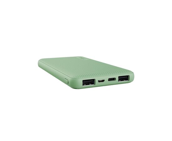 Батарея универсальная Trust 10000mAh Primo ECO, 2хUSB-A/USB-C, 15W, green (25029_TRUST) Батарея универсальная Trust 10000mAh Primo ECO, 2хUSB-A/USB-C, 15W, green (25029_TRUST)