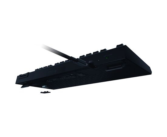 Клавіатура Razer BlackWidow V4 Low-Profile TKL Wireless/Bluetooth/USB Green switch UA Black (RZ03-05450500-R3M1), зображення 7 Клавіатура Razer BlackWidow V4 Low-Profile TKL Wireless/Bluetooth/USB Green switch UA Black (RZ03-05450500-R3M1), зображення 7