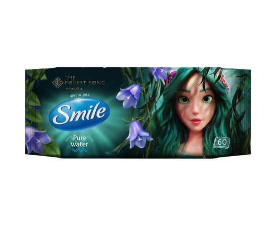 Детские влажные салфетки Smile baby MAVKA" 60 шт (4823071658880) Детские влажные салфетки Smile baby MAVKA" 60 шт (4823071658880)