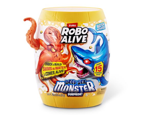 Интерактивная игрушка Pets & Robo Alive сюрприз Глубоководный Осьминог (71155B)