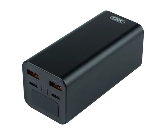 Батарея универсальная XO 20000mAh, Input(2хType-C), Output(2хUSB,2хType-C), PD65W for Laptop (XO-PB97), изображение 3 Батарея универсальная XO 20000mAh, Input(2хType-C), Output(2хUSB,2хType-C), PD65W for Laptop (XO-PB97), изображение 3