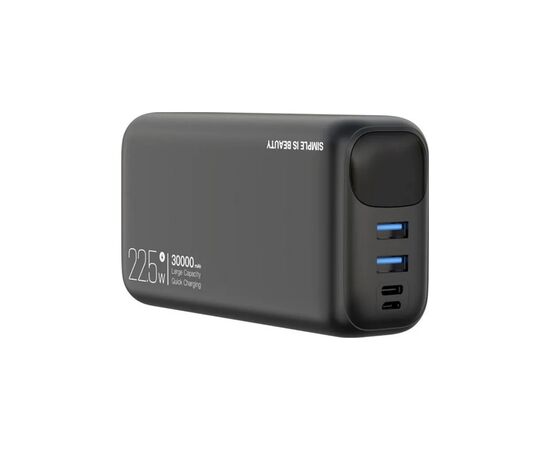 Батарея универсальная XO 30000mAh, Input(Type-C,MicroUSB), Output(2хUSB,1хType-C), PD20W (XO-PR200), изображение 2 Батарея универсальная XO 30000mAh, Input(Type-C,MicroUSB), Output(2хUSB,1хType-C), PD20W (XO-PR200), изображение 2