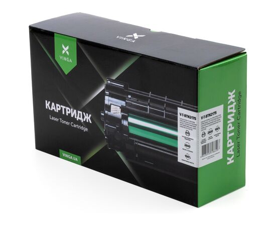 Картридж Vinga Brother TN2175/360/2120/2125/2150/26J/LT2822H/2922H/2.6K Black (V-T-BTN2175), изображение 2 Картридж Vinga Brother TN2175/360/2120/2125/2150/26J/LT2822H/2922H/2.6K Black (V-T-BTN2175), изображение 2